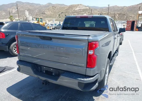 2021 Chevrolet Silverado 1500 2Wd Short Bed Custom из США, поврежденный, VIN 3GCPWBEK3MG242916